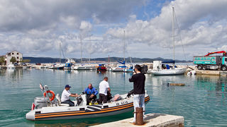 Vježba spašavanja u uvali Jaz, foto: Leo Banić