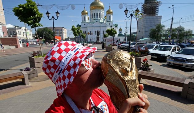 Hrvati ‘okupirali’ Rostov na Donu: Pogledajte vatrenu atmosferu uoči susreta s Islandom