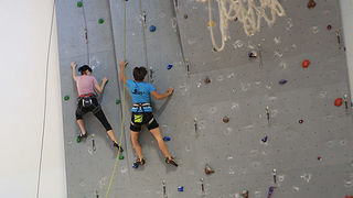 Bibinje: Natjecanje u sportskom penjanju na umjetnoj stijeni, foto: Leo Banić