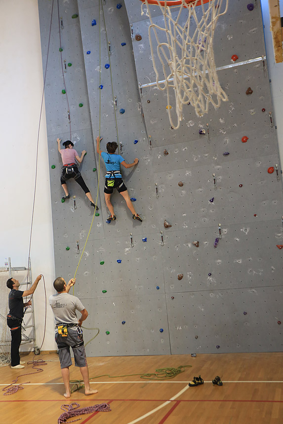 Bibinje: Natjecanje u sportskom penjanju na umjetnoj stijeni, foto: Leo Banić