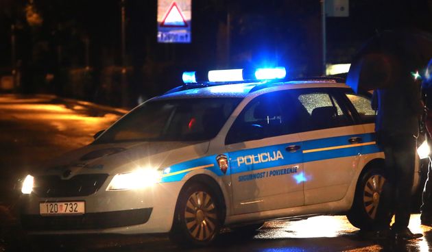 Split, noć, policija