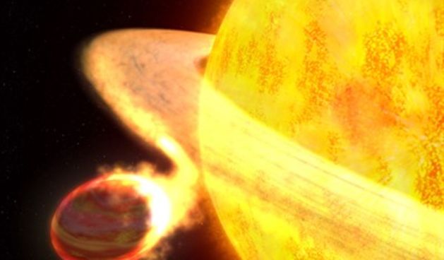 Hubble uhvatio zvijezdu koja ‘jede’ svoj planet [Foto: NASA/ESA/G. Bacon)