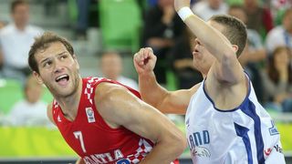 Ljubljana, Arena Stozice – Europsko prvenstvo u kosarci Eurobasket Slovenia 2013.Drugi krug, grupa F. Hrvatska – Finska 88-63. Photo: Igor Kralj/PIXSELL Ljubljana, Arena Stozice – Europsko prvenstvo u kosarci Eurobasket Slovenia 2013.Drugi krug, grupa F. Hrvatska – Finska 88-63. Photo: Igor Kralj/PIXSELL