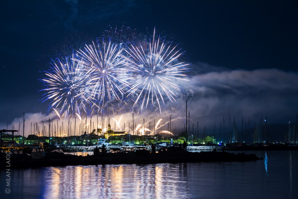 Biogradska noć 2017: Spektakularni vatromet Biogradska noć 2017: Spektakularni vatromet
