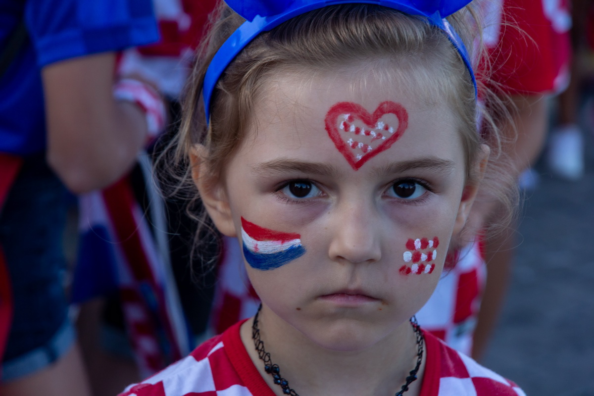 Veličanstven doček četvorice zadarskih Vatrenih od Gradskog mosta do Foruma