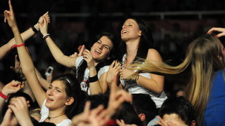 Zadar, 070510
U sklopu velike Gibonnijeve turneje Toleranca tour 2010, odrzan je koncert u Zadru u dvorani Kresimira Cosica na Visnjiku. 
Foto: Andrija Lucic / CROPIX