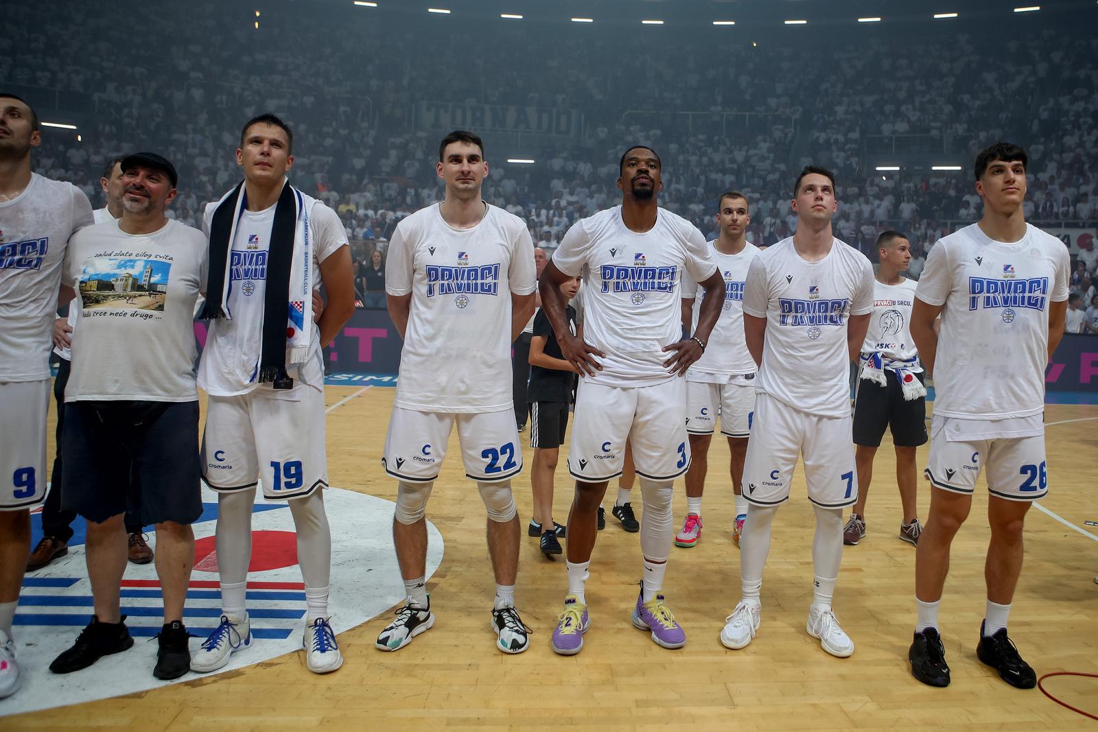 Košarkaši Zadra peti put u povijesti prvaci Hrvatske