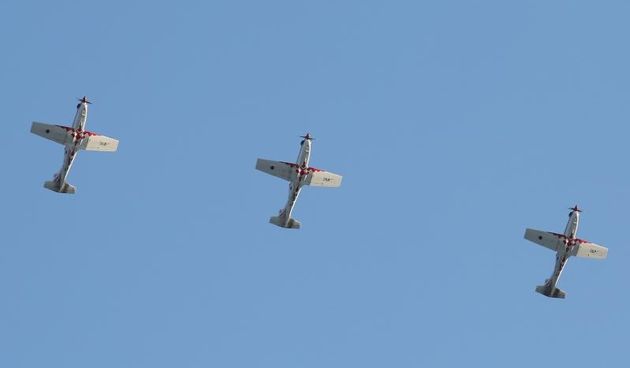 Šibenik: Akrobacijska grupa Krila oluje nakon 8 godina nastupila na Dječjem festivalu, Photo: Dusko Jaramaz/PIXSELL