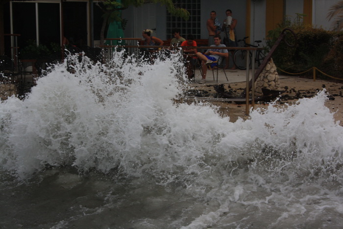 Tramontana u Zadru 26. kolovoza 2012.