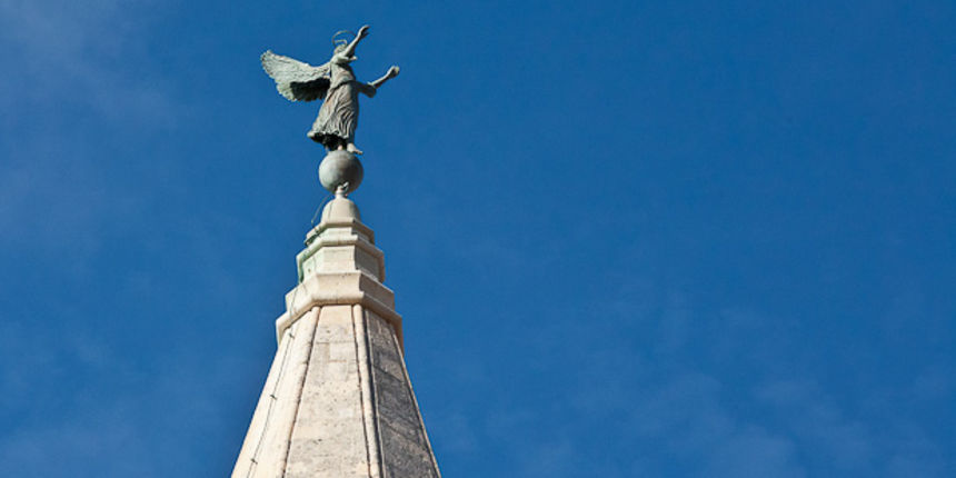 Badnjak na Narodnom trgu, foto: Leo Banić Badnjak na Narodnom trgu, foto: Leo Banić