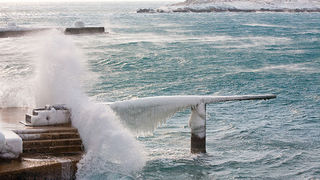 Senj u zagrljaju ledenog pokrivača, foto: Leo Banić
