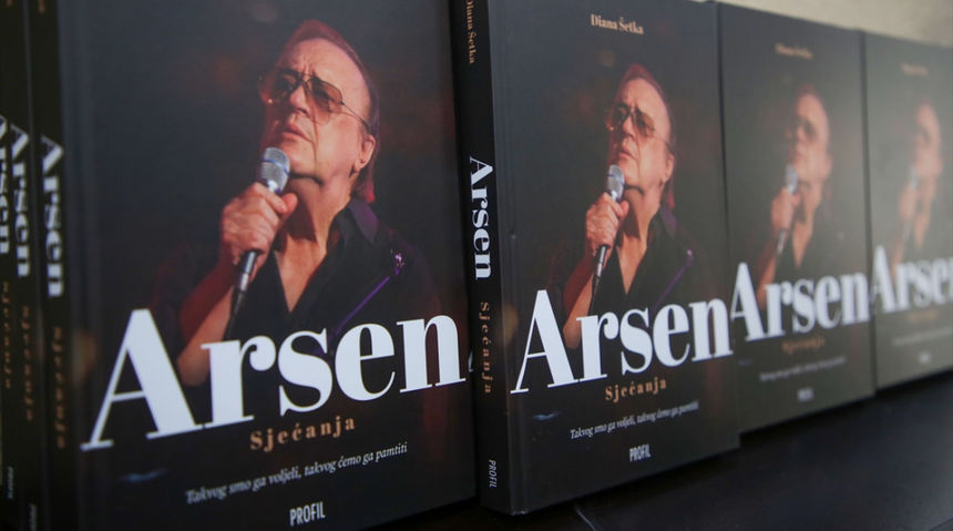Knjiga ”Arsen – Sjećanja” Knjiga ”Arsen – Sjećanja”