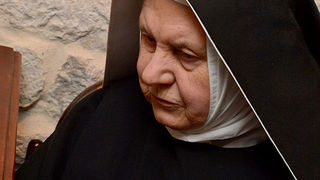 Gradonačelnik Kalmeta posjetio benediktinke; foto Iva Perinčić Gradonačelnik Kalmeta posjetio benediktinke; foto Iva Perinčić