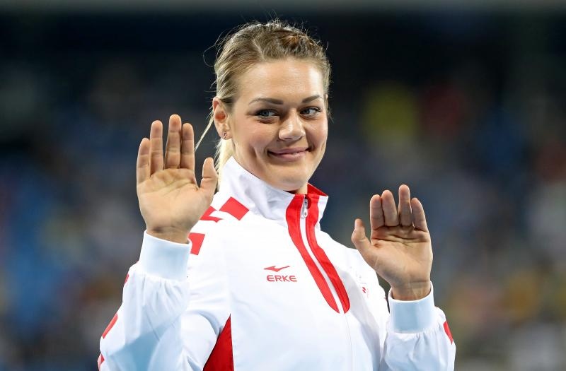 PI Rio de Janeiro, ceremonija dodjele medalja u ženskom disku: zlatnu medalju osvojila je Sandra Perković. Photo: Igor Kralj/PIXSELL PI Rio de Janeiro, ceremonija dodjele medalja u ženskom disku: zlatnu medalju osvojila je Sandra Perković. Photo: Igor Kralj/PIXSELL