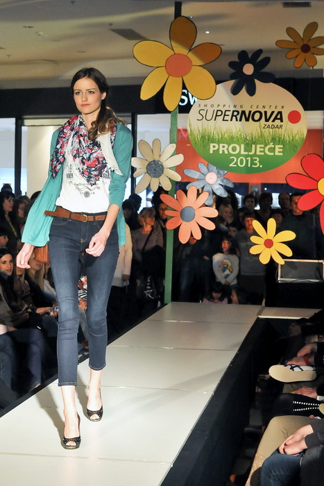 Supernova Zadar: Beauty Corner by Robert Sever & Modna revija Proljeće 2013, Foto: Krešimir Sorić