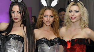 Split, 190413.
Kao dio zabavnog programa  Croatia boat show-a priredjen je Playboy party. Uz prisustvo nezaobilaznih zecica party je odrzan u hotelu Atrium. U programu su sudjelovale plasacice, dj-ica u toplesu i barmeni zongleri.
Na fotografiji: zecice.