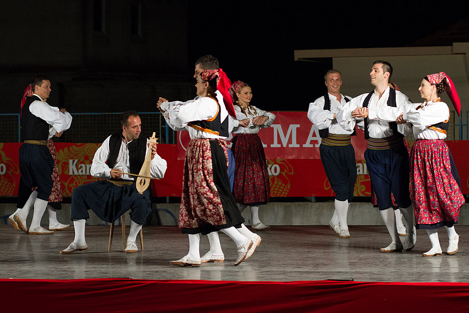 Bibinje: Nastup ansambla Lado, foto: Leo Banić