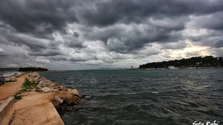 Jugo na Punti Bajlo 17. siječnja 2014.  Foto: Roberto Lerga