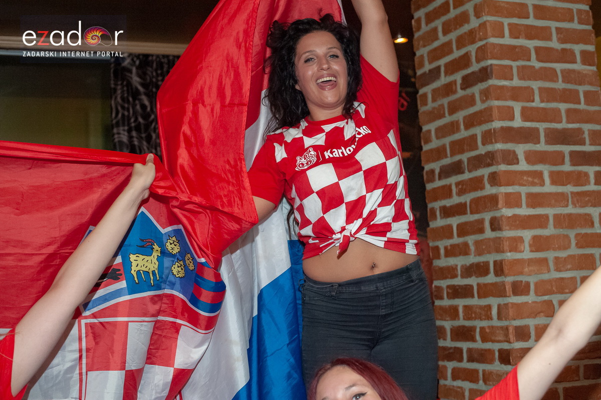 Zadar je gorio: Velika fešta nakon plasmana Vatrenih u polufinale Svjetskog prvenstva