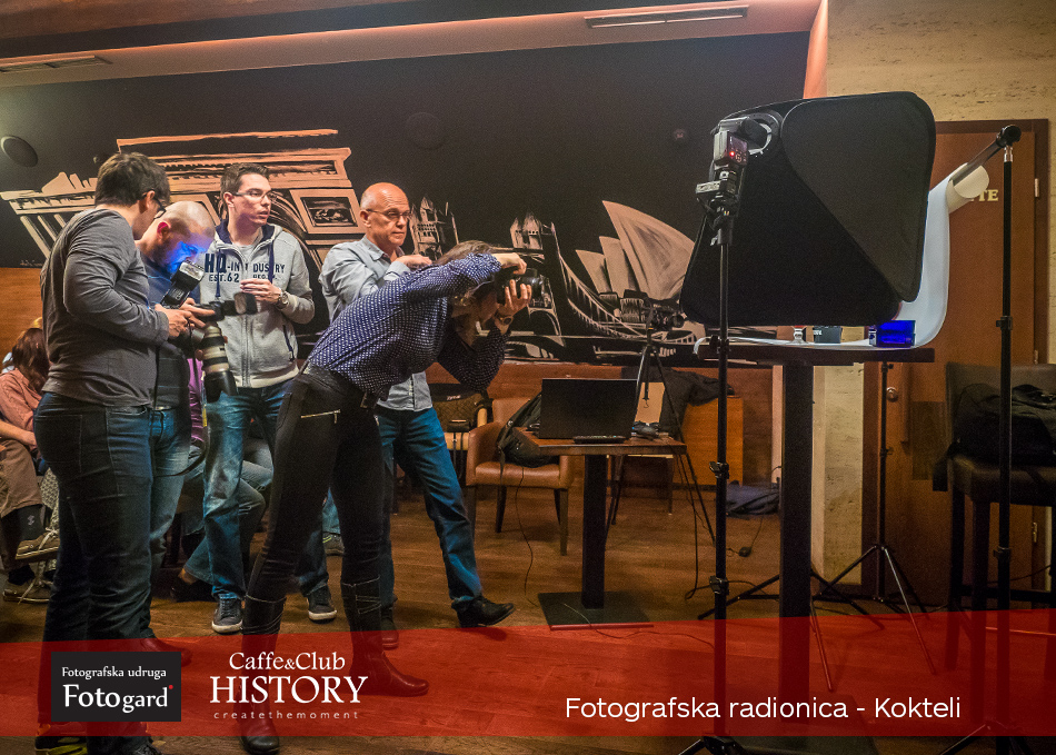 Odličan odaziv na radionici fotografiranja koktela
