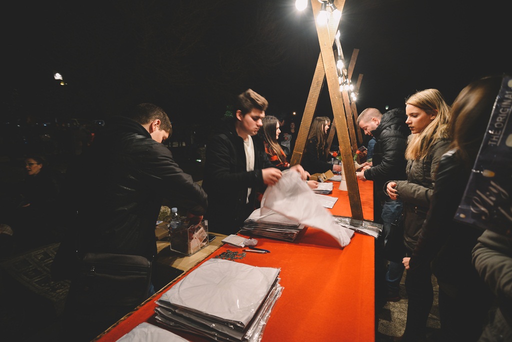 Humanitarni svjetlosni spektakl “Zaželi ljubav” na zadarskom Forumu 21. veljače 2016. Foto: Iva Perinčić Humanitarni svjetlosni spektakl “Zaželi ljubav” na zadarskom Forumu 21. veljače 2016. Foto: Iva Perinčić