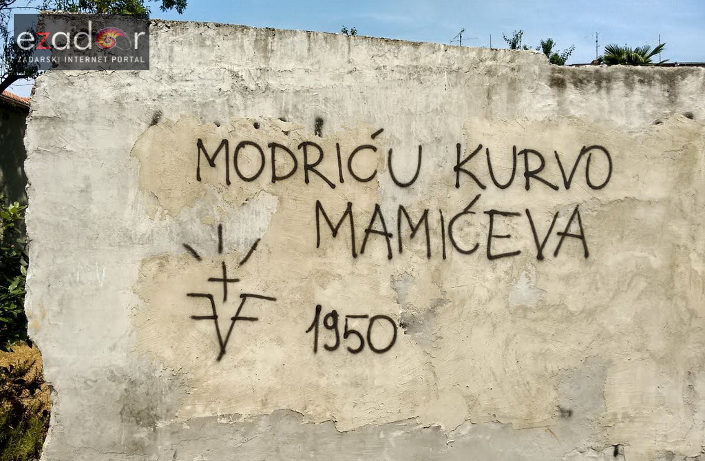 Vošta ne prašta: Luka Mamić i slični grafiti osvanuli u kvartu