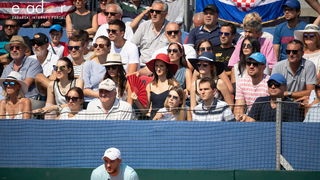 Davis Cup: Vruća navijačka atmosfera u meču Ćilića i Querreya