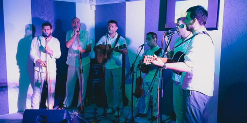 Klapa Kampanel @ Menfisto bar, 18.7.2015. (foto: Ivan Toman) Klapa Kampanel @ Menfisto bar, 18.7.2015. (foto: Ivan Toman)