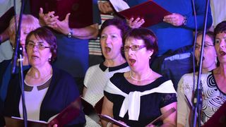 Zbor Petar Zoranić nastupio na Zadar classic open air-u