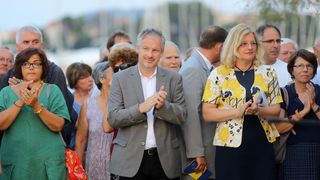 15.07.2013., Otok Ugljan, Preko – Umjetnicki projekt “Promjena svjetla – sjecanje na otok” odrzan je u mjestu Preko na otoku Ugljanu. Photo: Filip Brala/PIXSELL