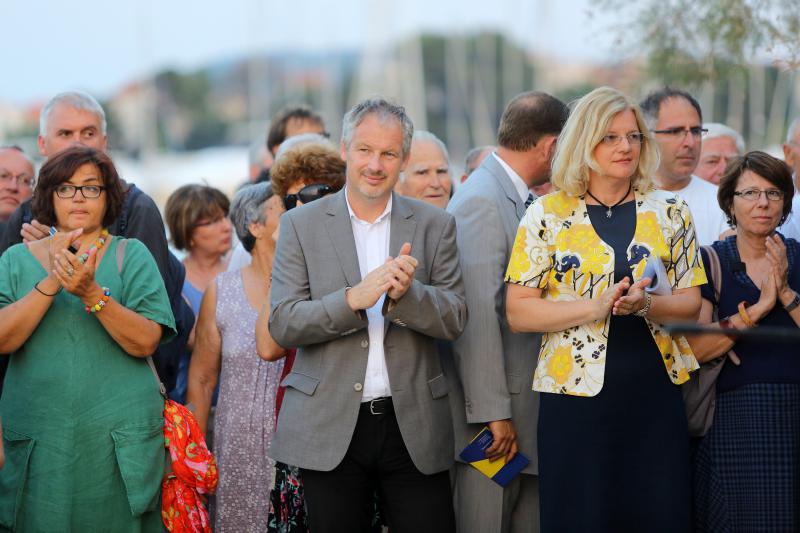 15.07.2013., Otok Ugljan, Preko – Umjetnicki projekt “Promjena svjetla – sjecanje na otok” odrzan je u mjestu Preko na otoku Ugljanu. Photo: Filip Brala/PIXSELL