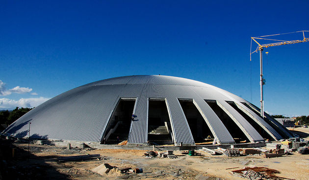 Radovi na novoj dvorani Višnjik