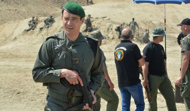 Višnjić u ulozi Ante Gotovine snima film General na pješčari u Kalinovcu