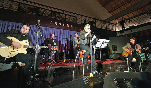 Zoran Predin u Arsenalu (foto: Marin Gospić)