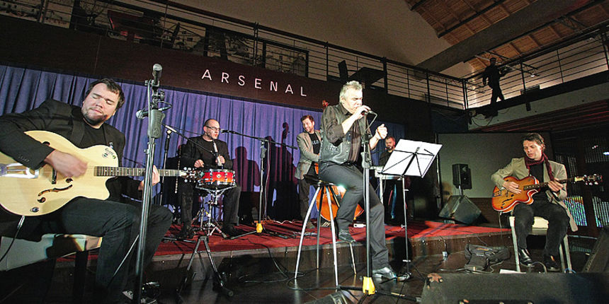 Zoran Predin u Arsenalu (foto: Marin Gospić) Zoran Predin u Arsenalu (foto: Marin Gospić)