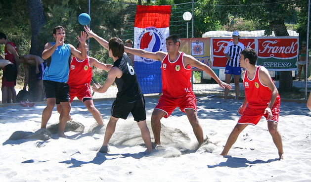Rukomet na pijesku na pla