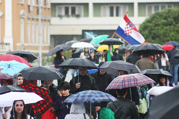 Dolazak sudionika SKM u Zadar (Foto:Saša Čuka)