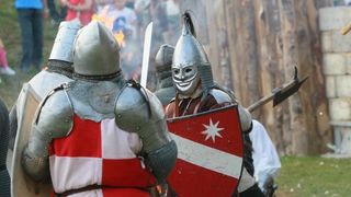 Posljednji dan devetog Renesansnog festivala na gradskim bedemima. Photo: Marijan Susenj/PIXSELL