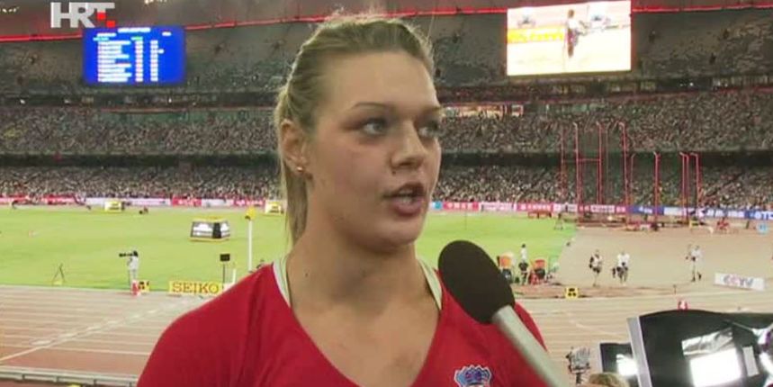 Sandra Perković, screenshot: HRT Sandra Perković, screenshot: HRT