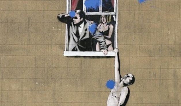 Banksyjev grafit u Bristolu