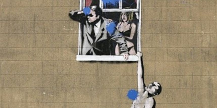 Banksyjev grafit u Bristolu