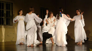 Zadar, 18.07.2008.
Planine, Petra Zoranica, premijera, redateljica S. Petrovski, dvoriste Providurove palace
Snimio Nenad Marcev