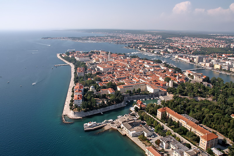 Zadar – Zračne snimke, Poluotok (foto: Marin Gospić)