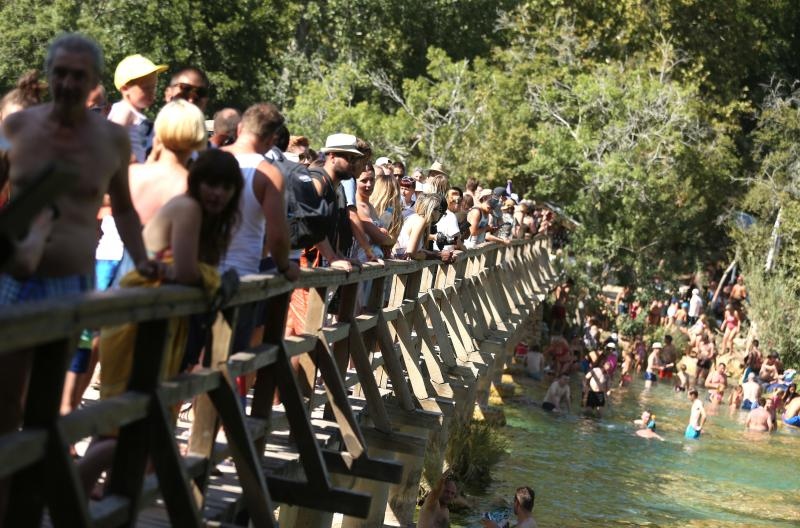 Ljetne radosti na Skradinskom buku u NP Krka