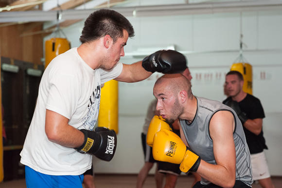 Prvi trening u novom boksačkom klubu Bandits (foto: Ivan Toman) Prvi trening u novom boksačkom klubu Bandits (foto: Ivan Toman)