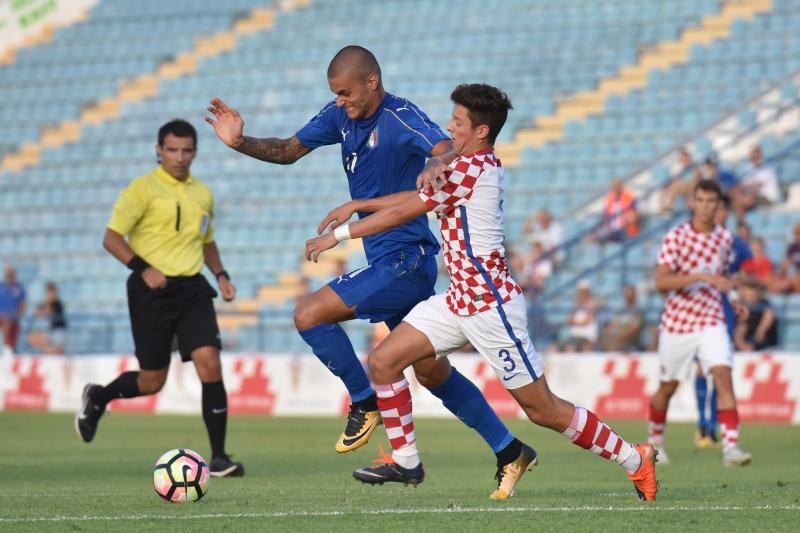 Stadion Stanovi: Prijateljska utakmica između U19 reprezentacija Hrvatske i Italije Stadion Stanovi: Prijateljska utakmica između U19 reprezentacija Hrvatske i Italije