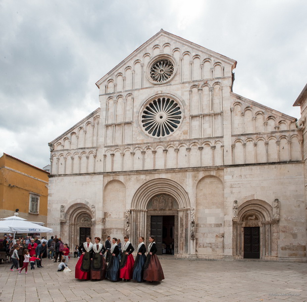 Predstavljanje zadarske pučke nošnje, Foto: Željko Karavida