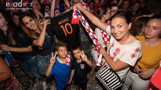 Veličanstven doček četvorice zadarskih Vatrenih