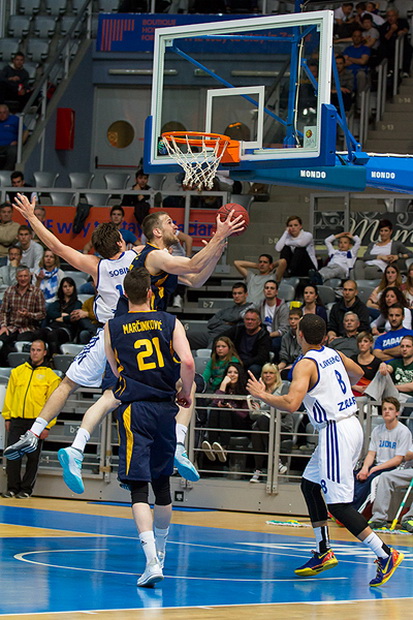 A-1 liga za prvaka, 6. kolo: KK Zadar – KK Zagreb 87-69, foto: Kristijan Orlić