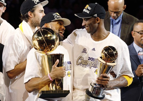 LA Lakers, prvaci NBA lige u sezoni 09/10, foto: daylife.com LA Lakers, prvaci NBA lige u sezoni 09/10, foto: daylife.com